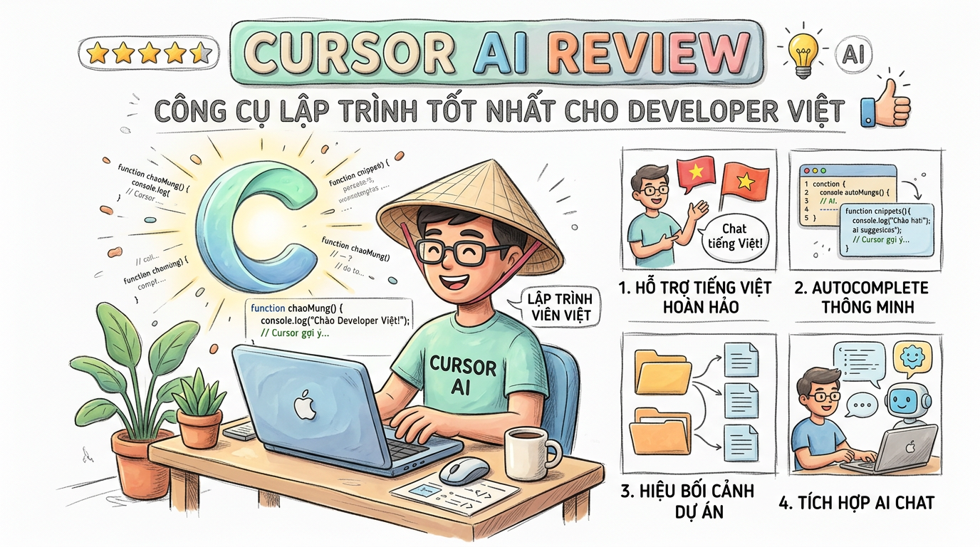 Cursor AI Review: Công Cụ Lập Trình Tốt Nhất Cho Developer Việt