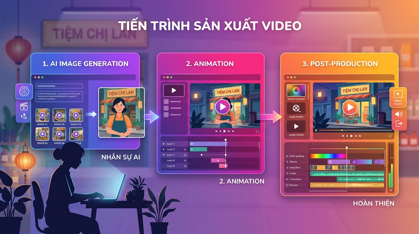 Kling 2.6 vs FLUX.2 + Runway Gen-4.5: Pipeline Tạo Quảng Cáo Video AI Dưới 500K/Tháng Cho SME Việt