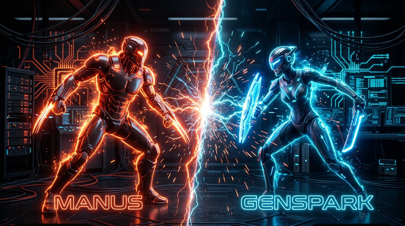 Manus vs Genspark 2026: AI Agent Nghiên Cứu Nào Đáng Dùng Cho Freelancer & Marketer Việt?