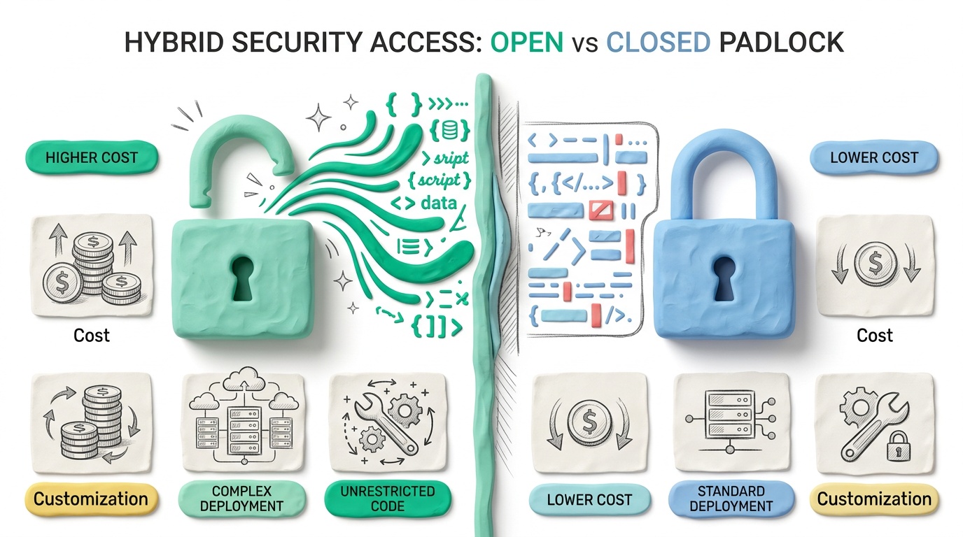 Infographic xu hướng AI mã nguồn mở
