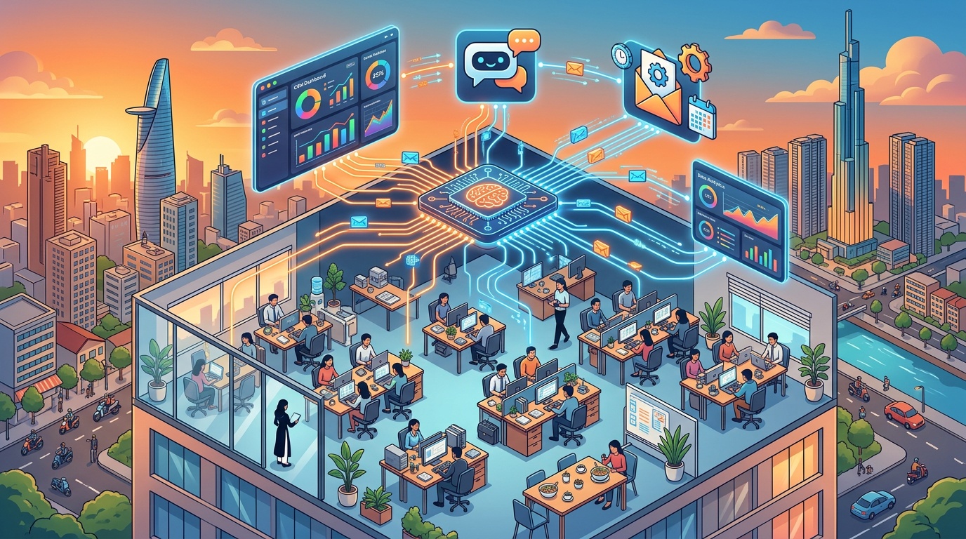 Bản đồ lựa chọn automation cho SME Việt theo quy mô